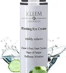 Creme antirrugas para os olhos para olheiras e inchaço com peptídeos e niacinamida que reduz bolsas oculares, pés de galinha, linhas finas e flacidez - Creme natural para rugas - Soro para os olhos 15