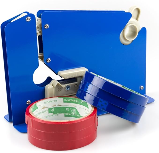 Plastic Bag Neck Sealer Cutter Food Sealing Machine Selotape Sellotape Cellotape Dispenser and 6