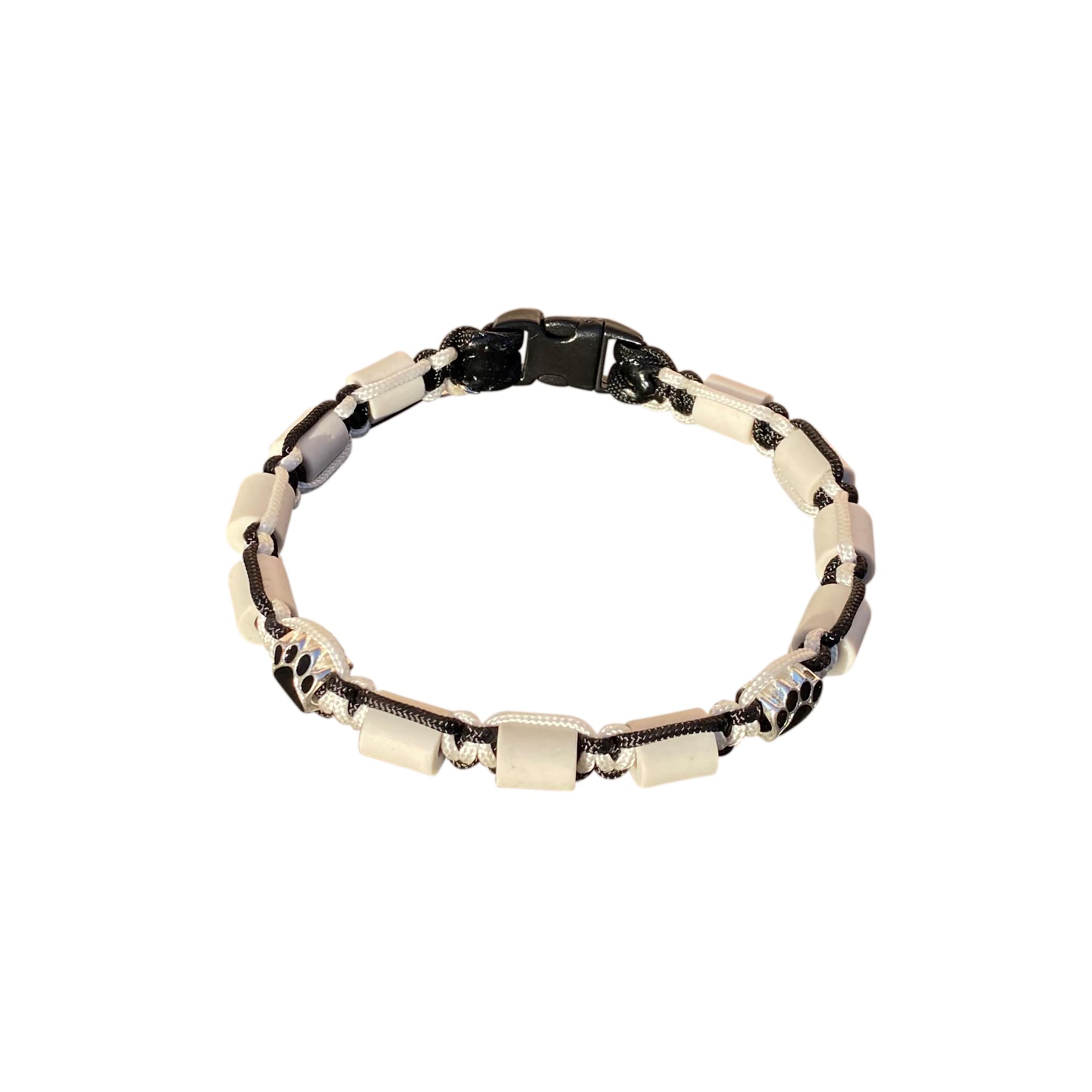 Pfoetchen-Welt EM-Keramik Katzenhalsband mit Sicherheitsverschluss, Maßanfertigung. Infotelefon 017682042883