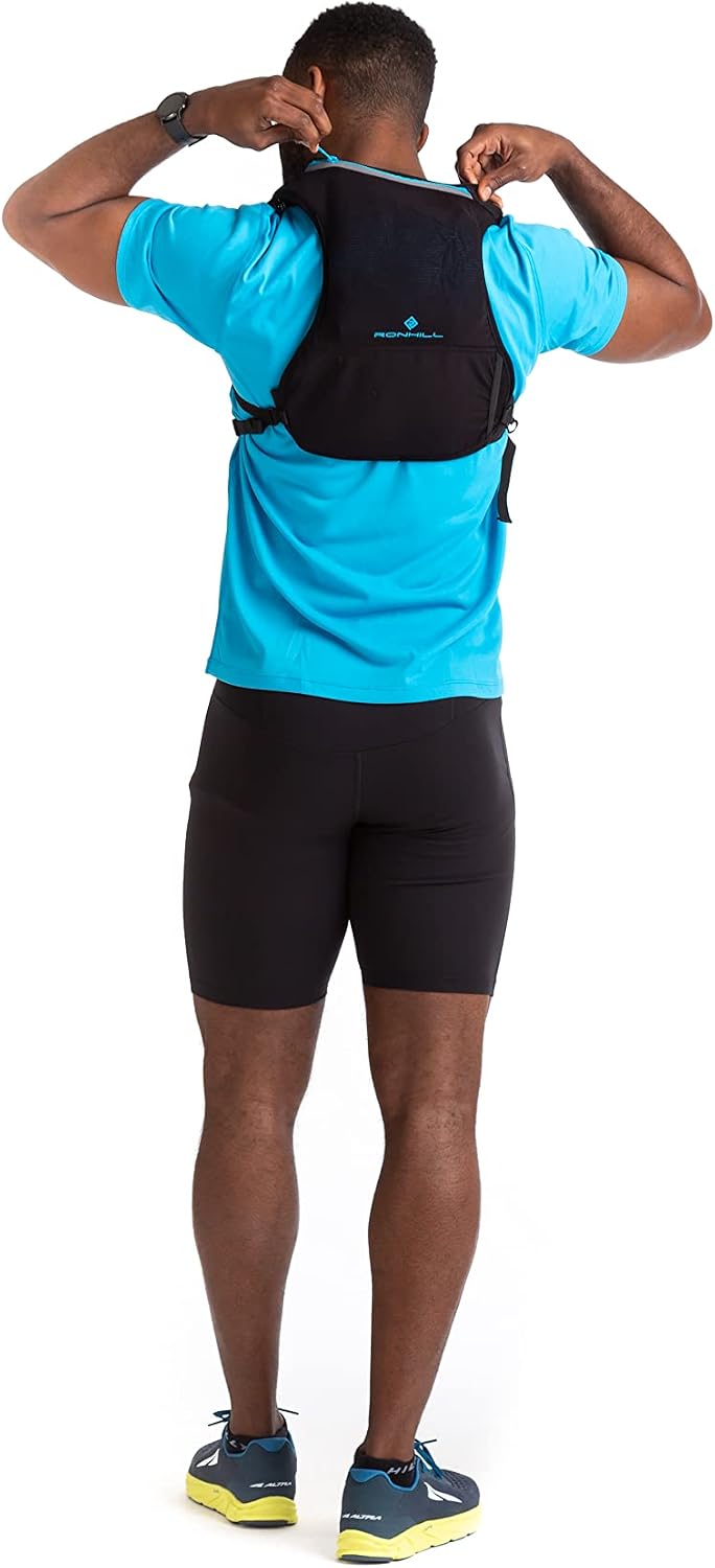 Ronhill OTM Vest, Black/Cyan, O/S