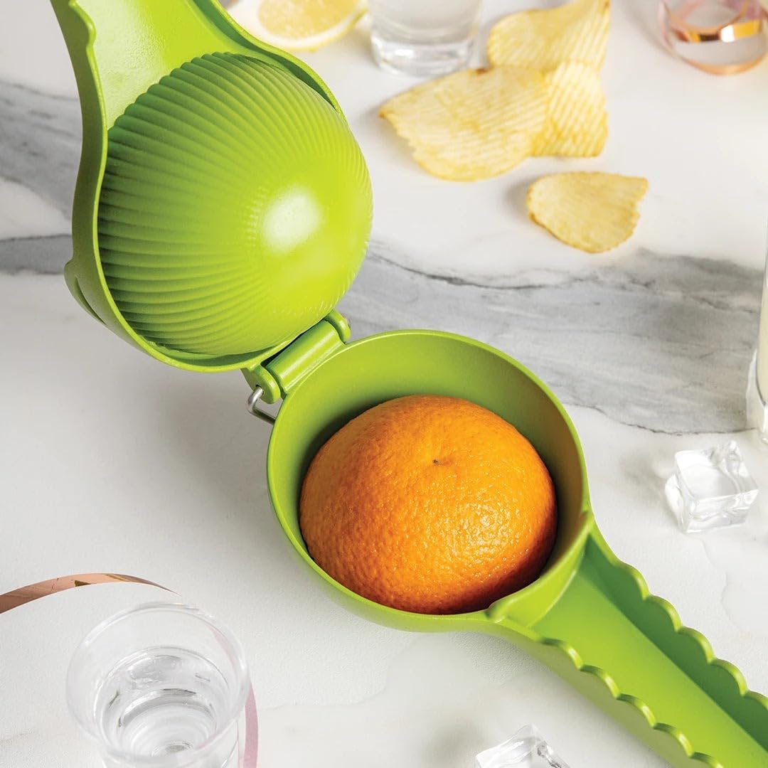 OTOTO Lemongator Lemon Juicer Hand - Easy to Hold Lemon Squeezer Manual for Lemon, Lime, Oranges - BPA Free, Dishwasher Safe Citrus Juicer Hand Press Manual - Fun Kitchen Gadgets & Tools