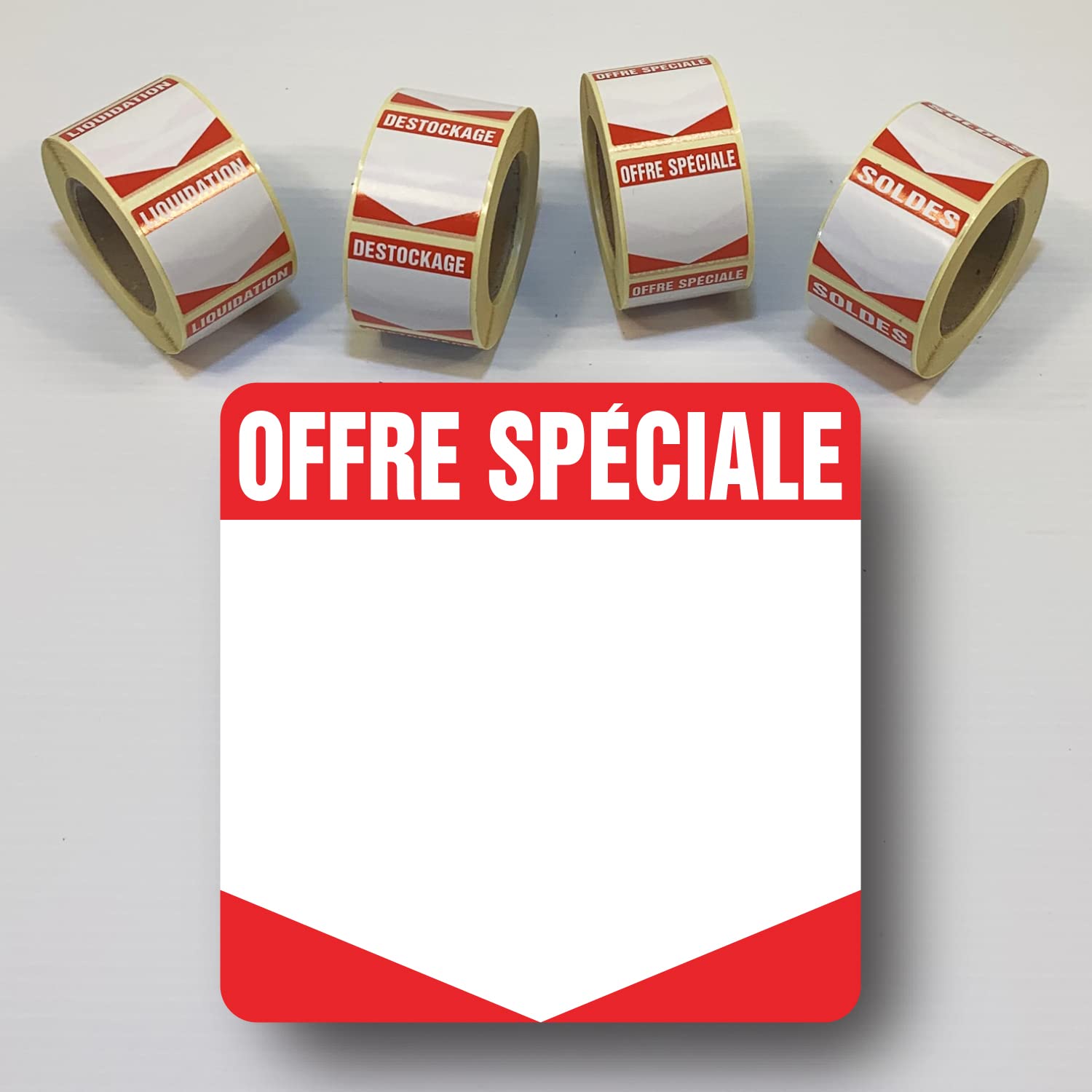 Rotolo 500 Etichette Adesive OFFERTA SPECIALE 35x35 Mm - Lucide, Per Promozioni E Sconti - Foto 10