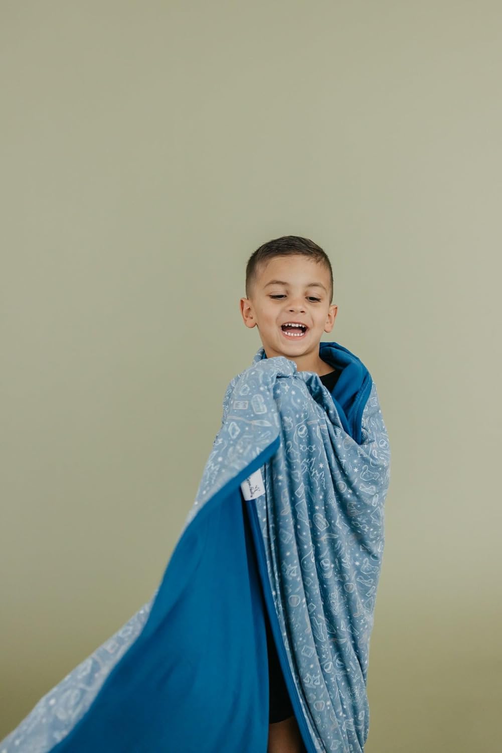 Copper Pearl Three-Layer Baby Blanket: Soft Baby Quilts for Boys and Girls | Breathable, Cozy, Toddler Blanket | Baby Quilt for Newborns | 46x46 Premium Polyester/Rayon | Hogwarts™ - Image 5