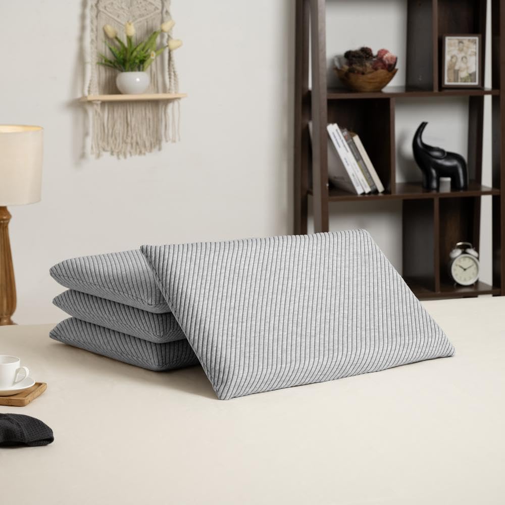 Wakefit Memory Foam Pillow Set - Neck Pain Relief -27