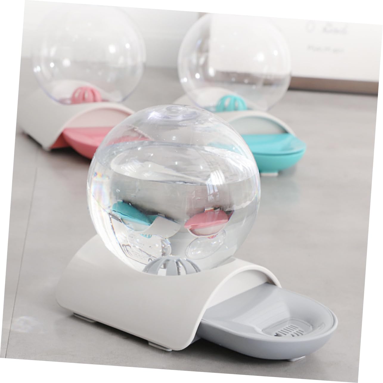 iplusmile Automatischer Wasserspender Für Haustiere Aus Abs Und Kunststoff Großer Fassungsvermögen Siphonprinzip Für Einfache Wasserabgabe Geeignet Für Hunde Und Katzen Leicht Zu
