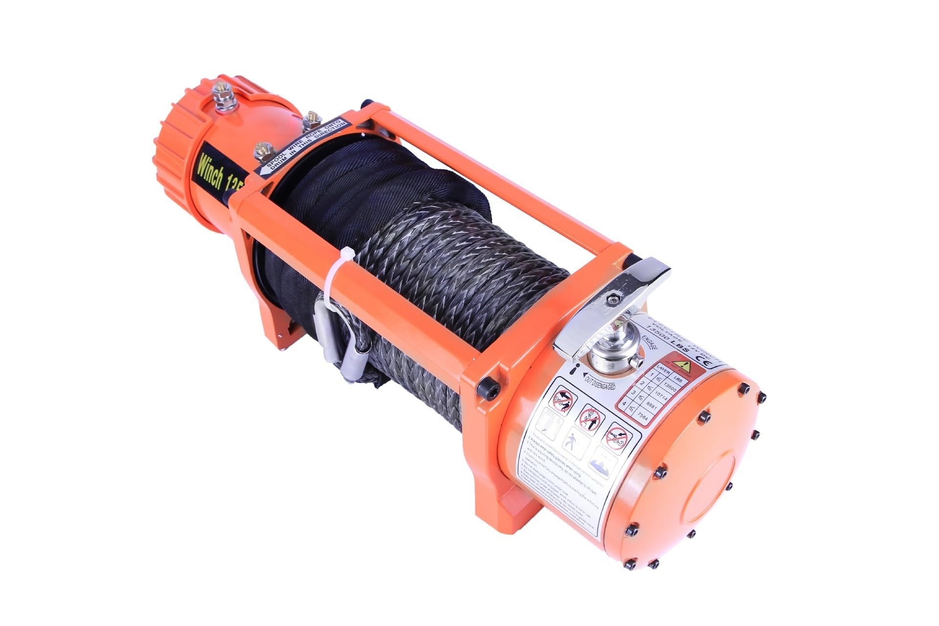 Verricello Elettrico 13.500 Libbre 12 V ATV