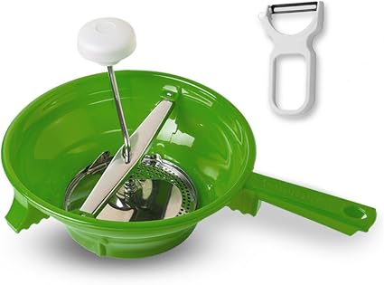 Alisa Home Foley Food Mill Best Manual Mill For Making Puree Or Soups Of Vegetables Tomatoes