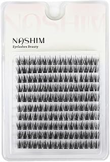 False Eyelash Extensions Kit, DIY 160pcs Eye Lashes Clusters, 11-12-13mm Mixed Natural Curl False Eyelashes for Women Girls Home Use Wispy Lash