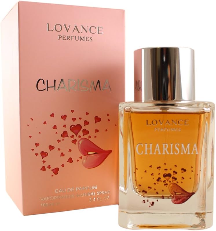 Lovance Perfumes Charisma Eau de Parfum Spray for Women, 3.4 Ounce