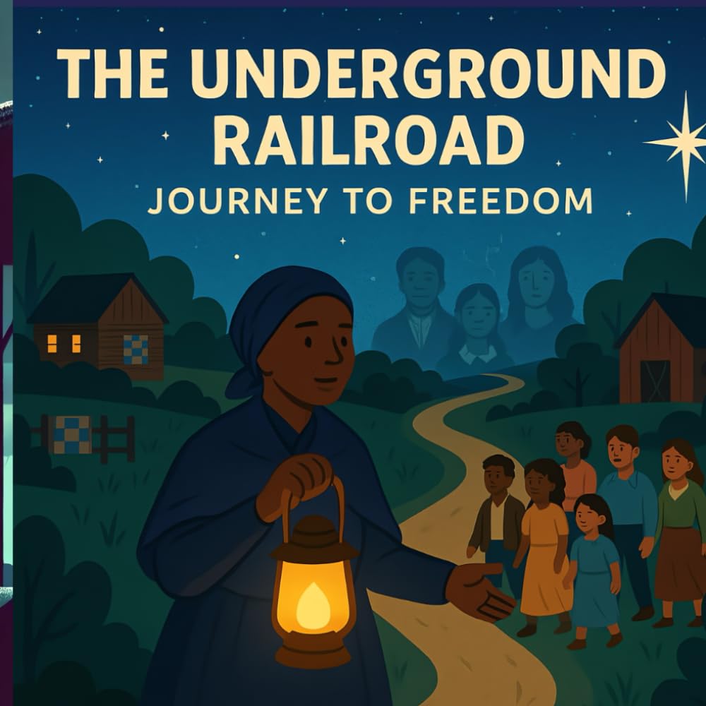 Illustrated History Book for Kids: The Underground Railroad: Journey to Freedom: A History of Slavery, Resistance, and the Fight for Freedom
