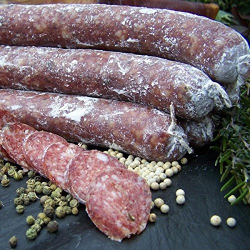Luftgetrocknete Salami vom Mangalitza Wollschwein 160g Cover