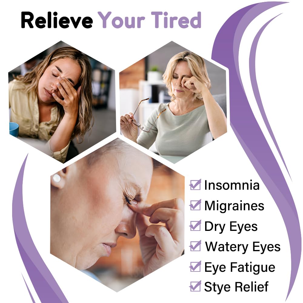Minidiva Steam Eye Mask for Dry Eyes 30Pcs Self Heating Spa Warm Eye Mask Relax Sleep Mask - Image 2