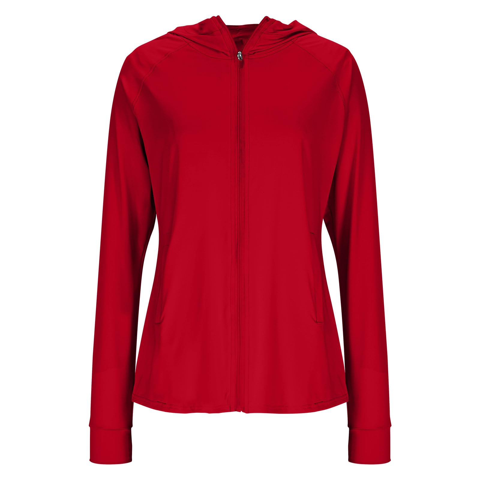 Women UPF 50+ Sun Protection Hoodie Jacket Quick Dry Lightweight Long Sleeve Sun Shirt Tops with Pocket Hiking Outdoor — view 4