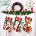 Yecence Christmas Stockings Large 3 Pcs Set 19