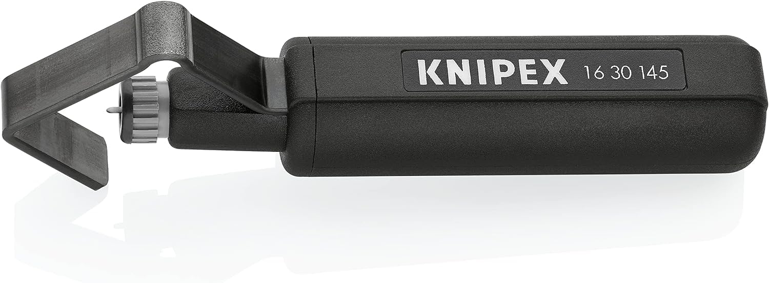 Knipex Outil à dégainer pour la coupe en spirale en blister boîtier en plastique résistant aux chocs 150 mm, 16 30 145 SB