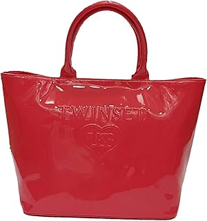 Twinset Borsa a Mano Rigida Lucida Misura Base cm. 36x17 Altezza cm. 34