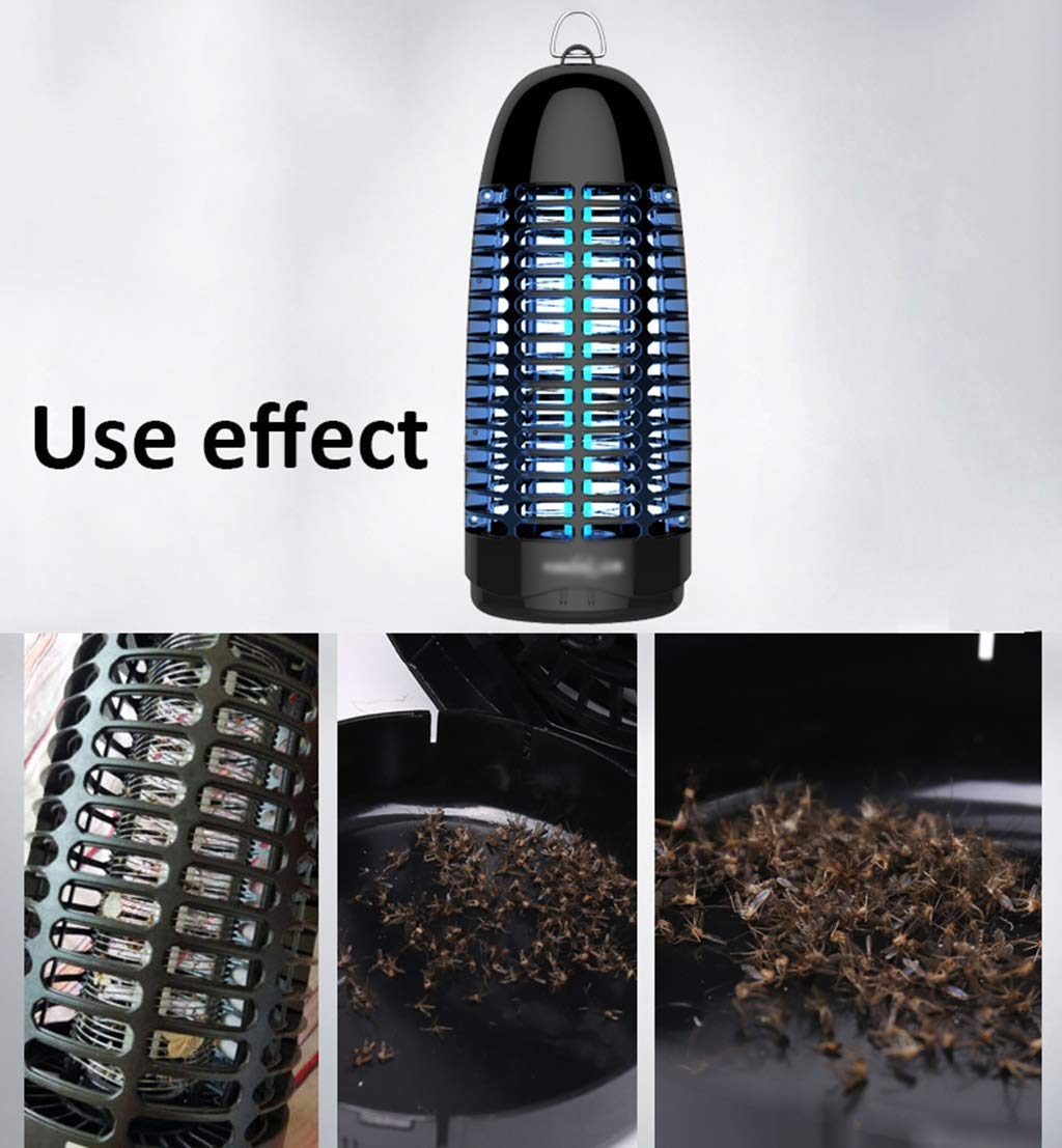 Trappola per zanzare Lampada antizanzare elettronica, Uso domestico Lampada antizanzare con shock elettrico muto Repellente per insetti per interni Donne incinte Controllo fisico della zanzara per pat