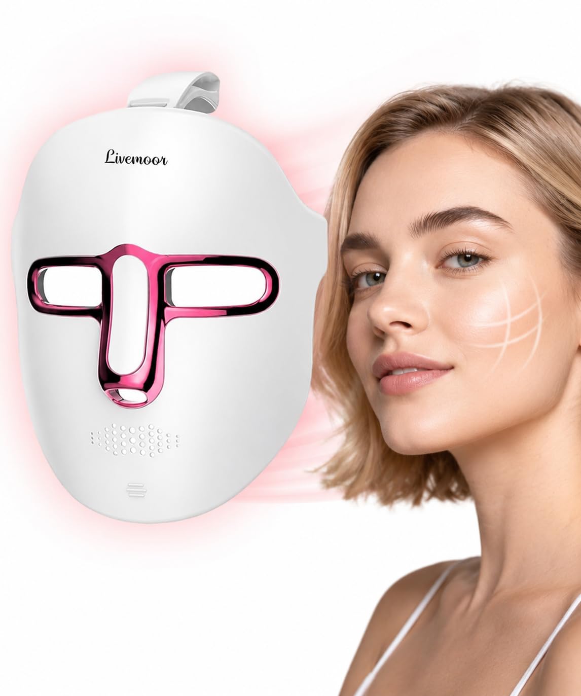 Photo 1 of SDKWDH Wireless 7-Color LED Facial Mask