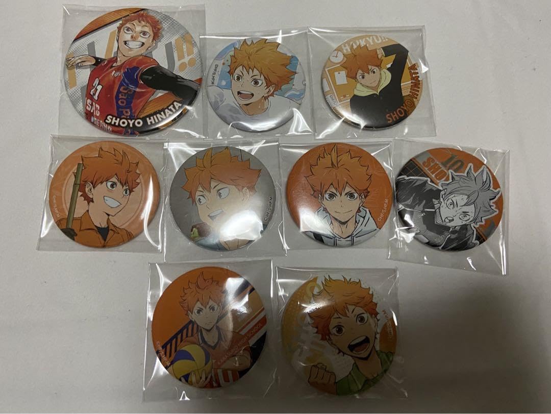 Amazon.co.jp: ハイキュー 日向翔陽 缶バッジセット : おもちゃ 