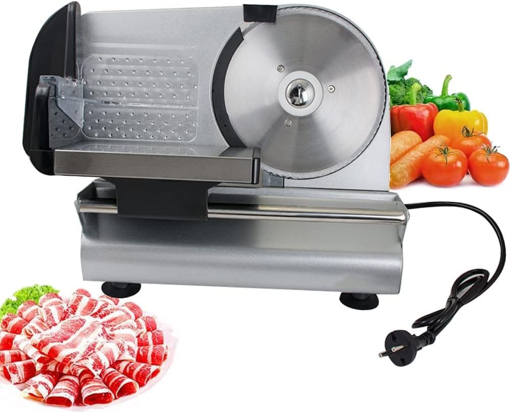 Meat Slicer, Electric Deli Food Slicer with Removable 7.5
