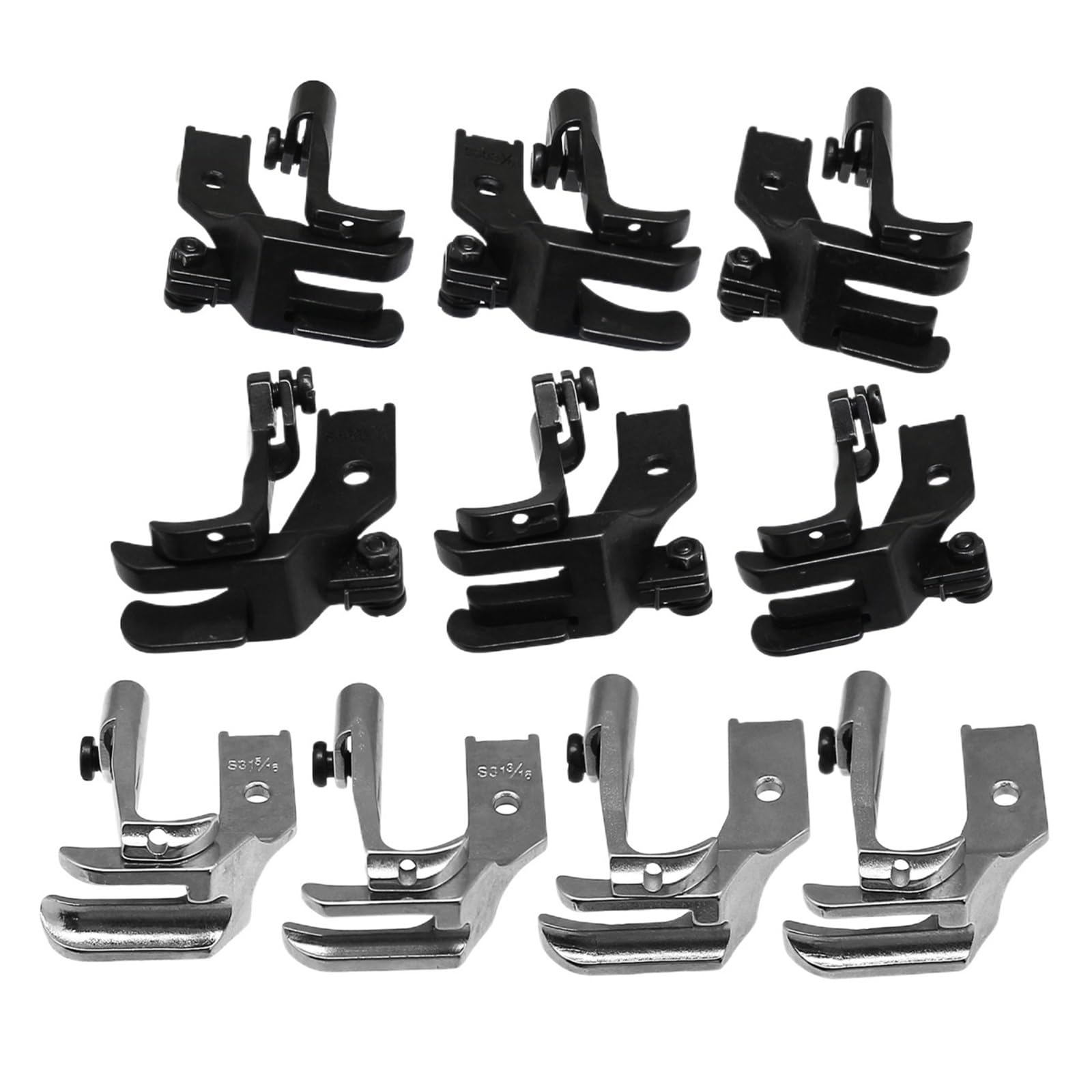 10 Set di Piedini for Guida for Cordoncino for JUKI CONSEW Singer Brother Industrial Piedino for Macchina da Cucire Accessori