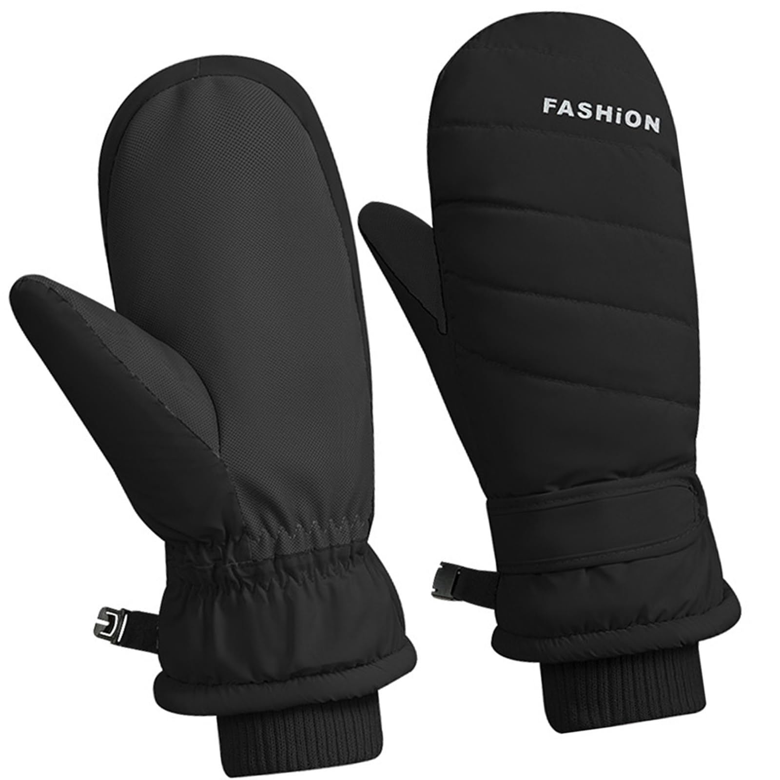 jiahesuw 1pair Winter Waterproofed Insulated Gloves Outdoor Sports Mittens Skiing Gloves for Outdoor Sports and Snow Activity