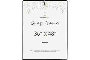 Picture Perfect Presentation: 36x48 Picture Frame with Plexiglass Protection and Aluminum Profile