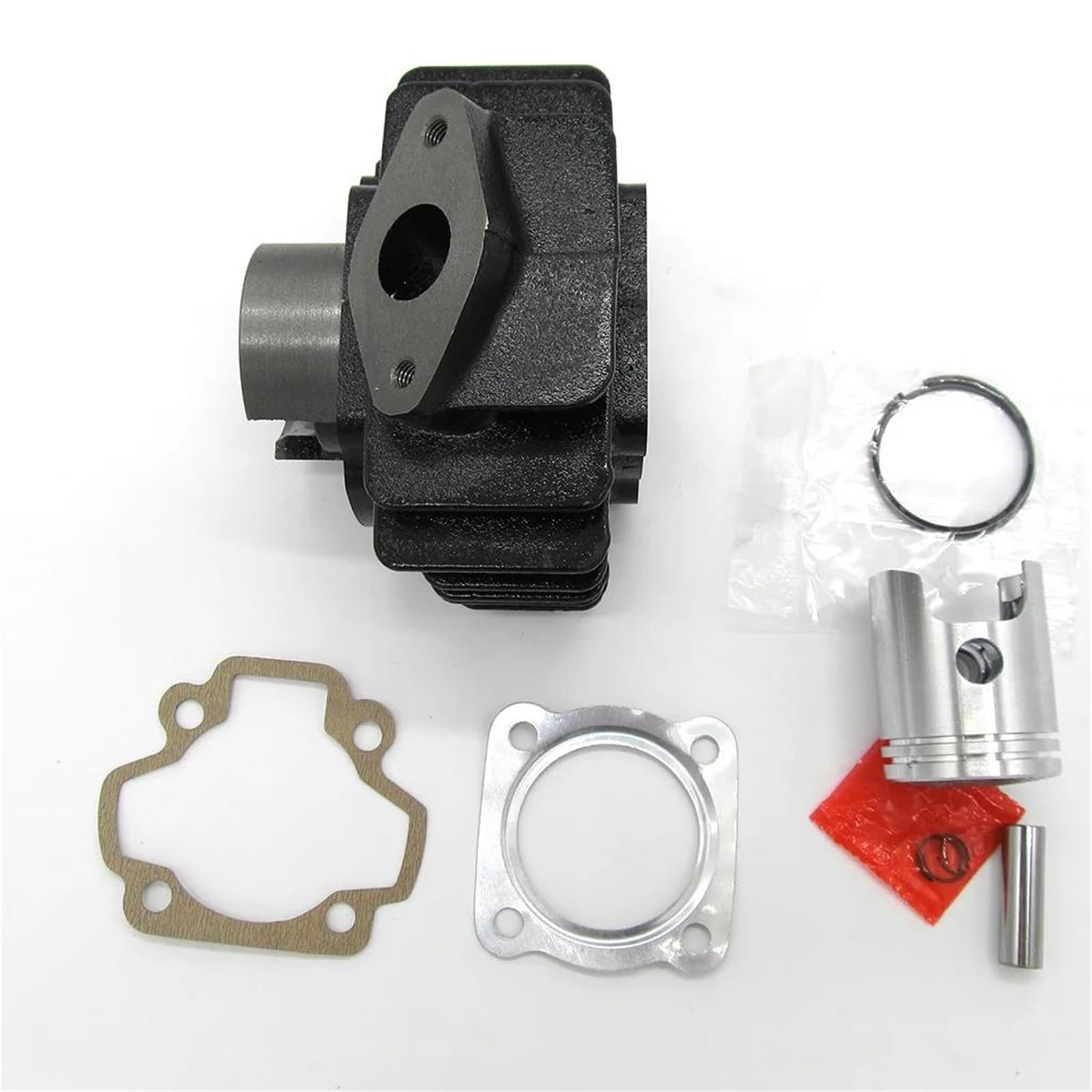 Guarnizione del Coperchio dello statore del Motore per Y&amaha PY50 PW50 QT50 Moto Revisione Corpo Cilindro con Guarnizioni Testa Pistoni Kit Riparazione Pastiglie Parti