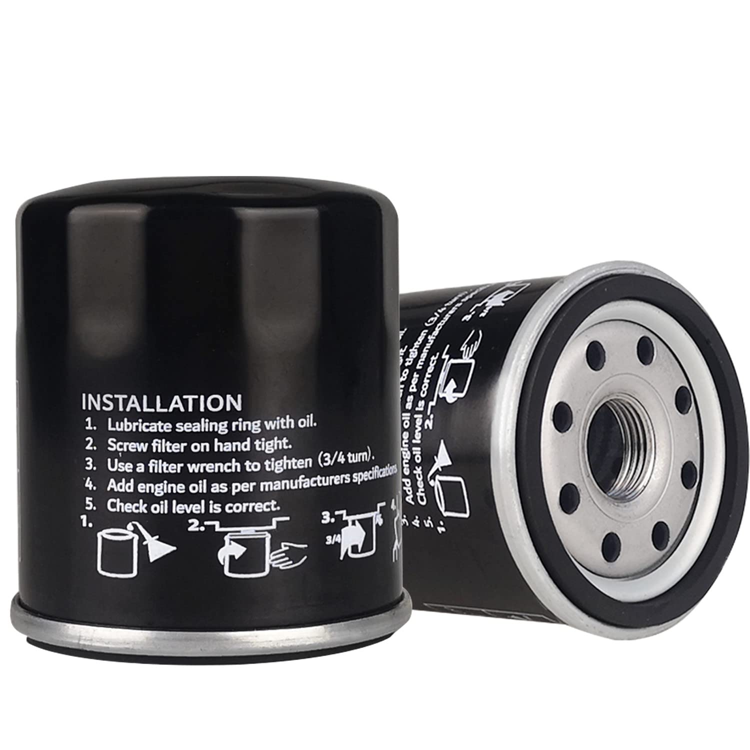 Arpisziv 539113466 Oil Filter Fit For Hus-qvarna Mower P-ZT54 P-ZT60 M-ZT52 M-ZT52 M-ZT61 PZT4822 PZT6126 Rep 109-3321(2 Pack)