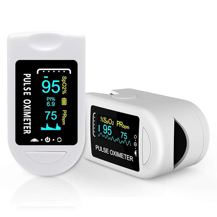 Buy SALONIA Pulse Oximeter, Oxygen Saturation Monitor Heart Rate ...