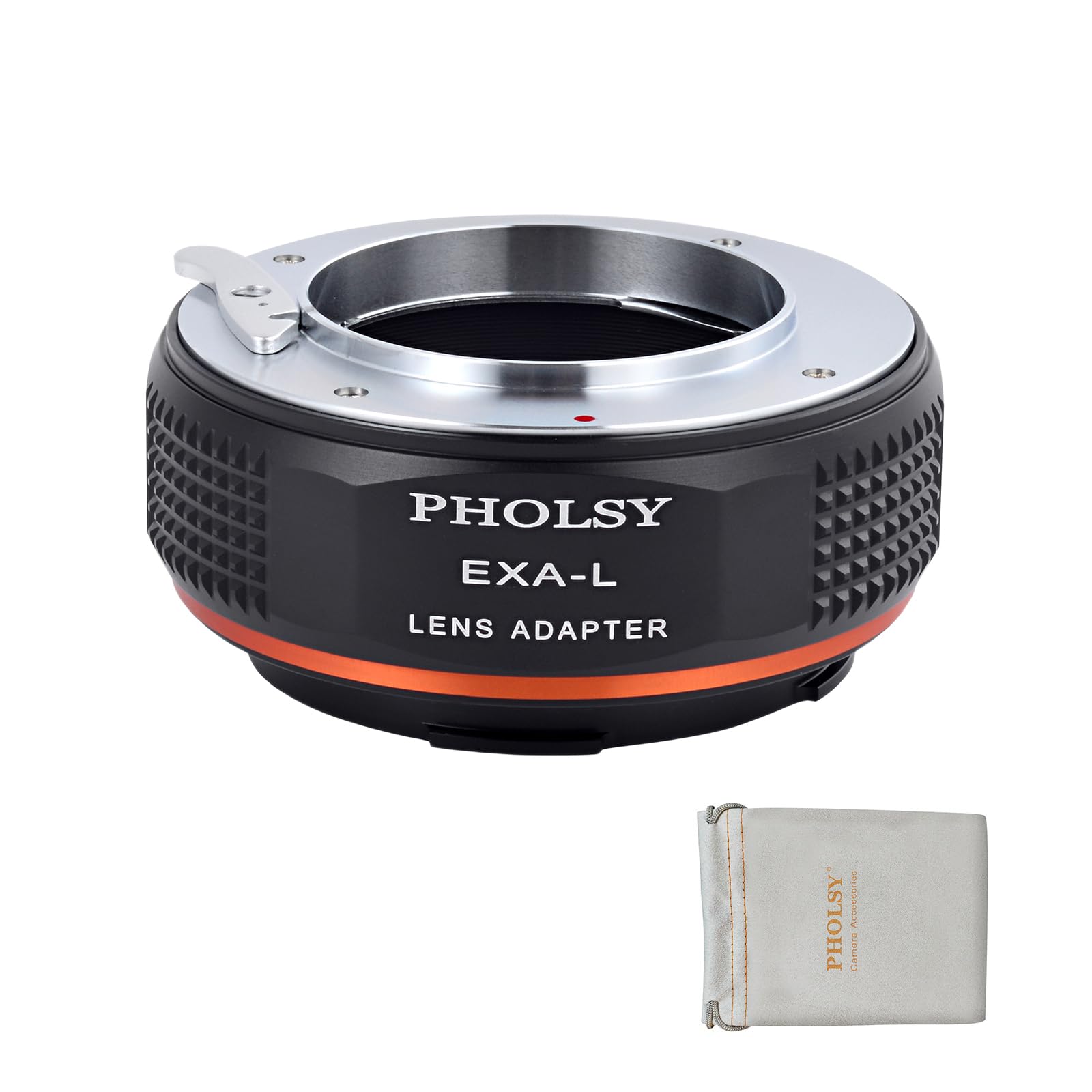 PHOLSYLens Mount Adapter Exakta to L Compatible with Exakta (Not compatible with Topcon) Lens to Leica L Mount Camera Compatible with Leica SL2, SL2-S, CL, TL2, Lumix S5, S1, BS1H, SIGMA fp, fp L