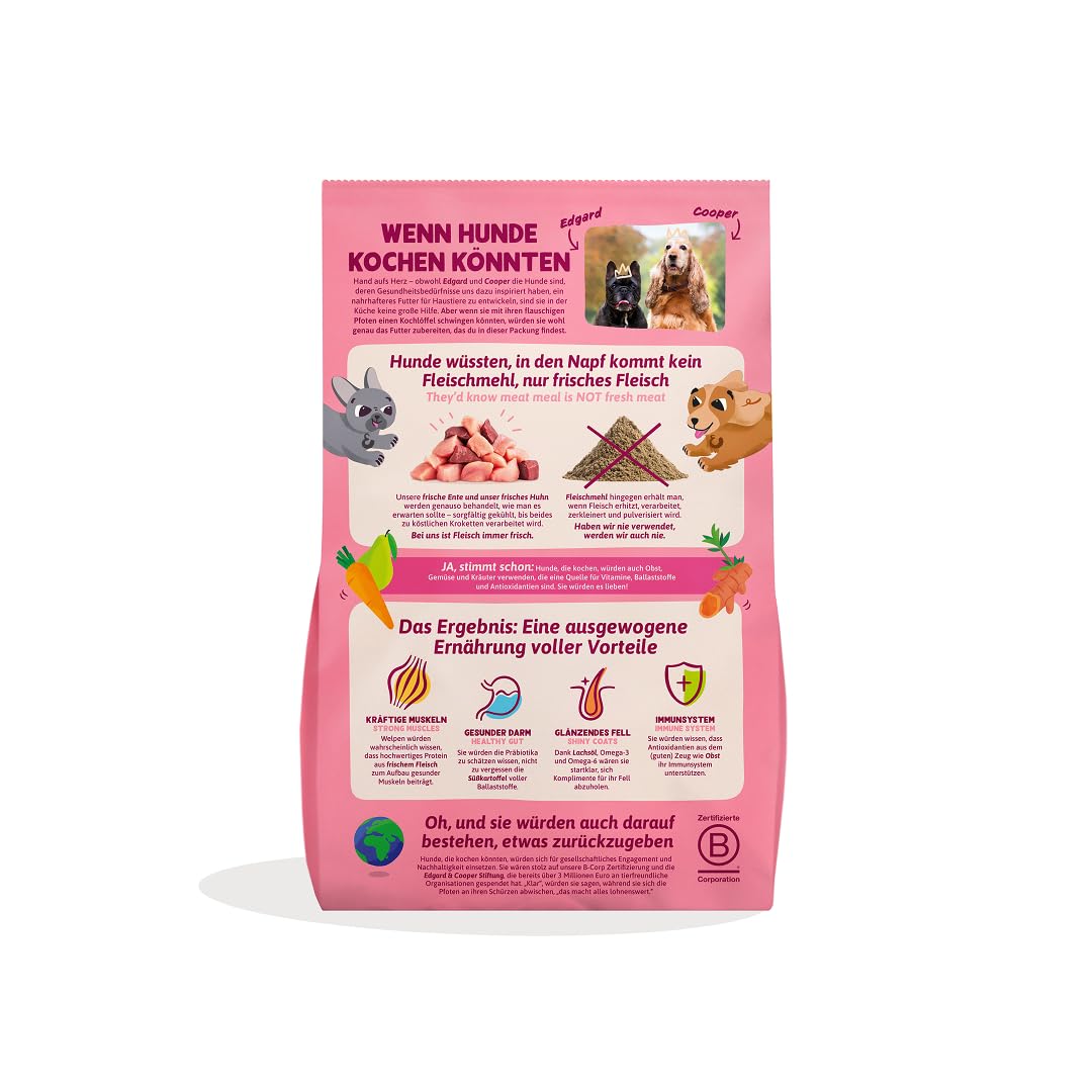 Edgard & Cooper Puppy Biologisch - Hondenvoer - Welkoop