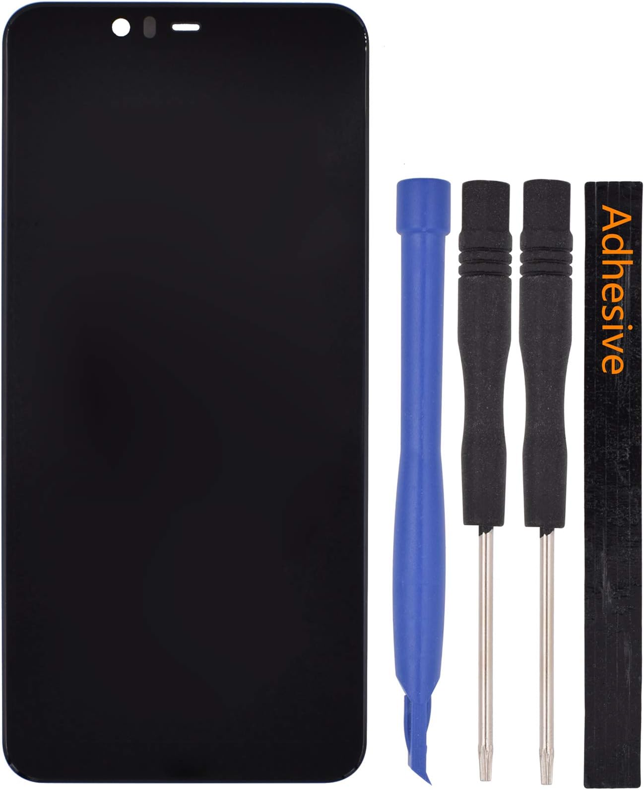 Double Sure LCD Display Sure Touch Digitizer Screen Replacement for Nokia 5.1 Plus Nokia X5 (Black)