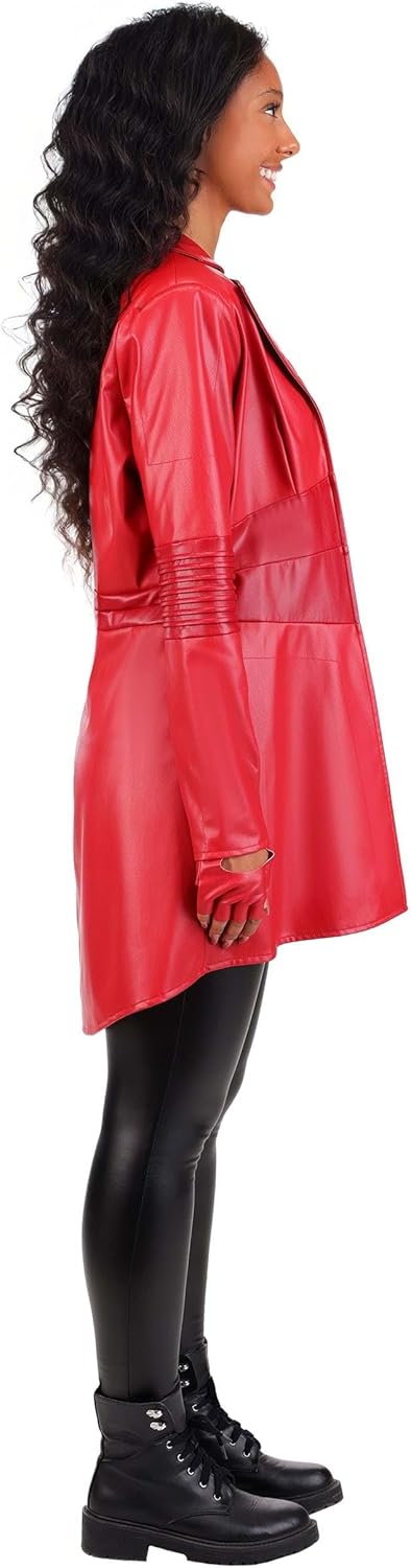 Women's Premium Scarlet Witch Costume | Top and Jacket for Halloween, Themed Events and Parties