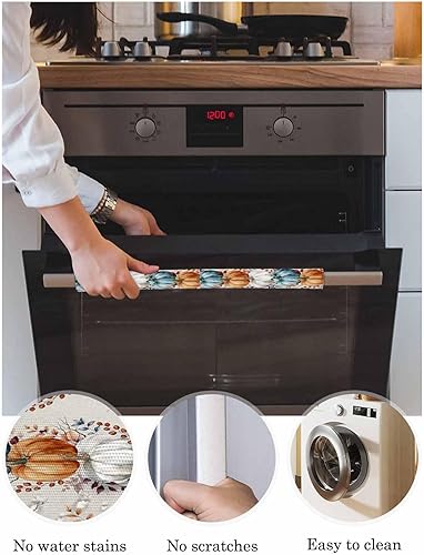 Miniatura 9 de Juego de 2 fundas navideñas para manijas de puerta de refrigerador, lavavajillas, microondas, horno, nevera, estufa, electrodomésticos, accesorios