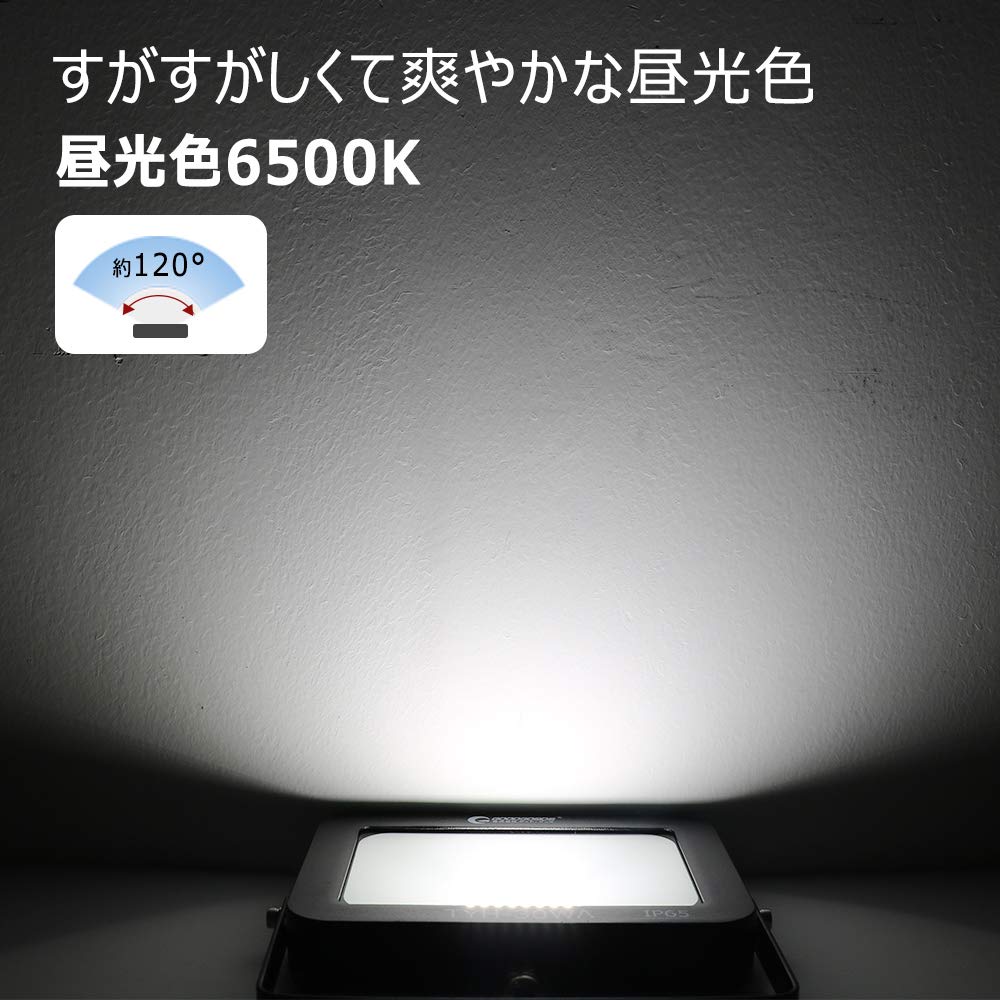 Amazon.co.jp : グッド・グッズ 30W LED ソーラーライト 屋外 照明 