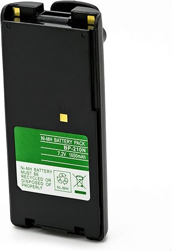 Miniatura 4 de ExpertPower 7.2v 1650mAh NiMh alta capacidad BP-209N BP-210N BP-222N batería para ICOM IC-A6 IC-A24 IC-V8 IC-V82 IC-U82 Radio