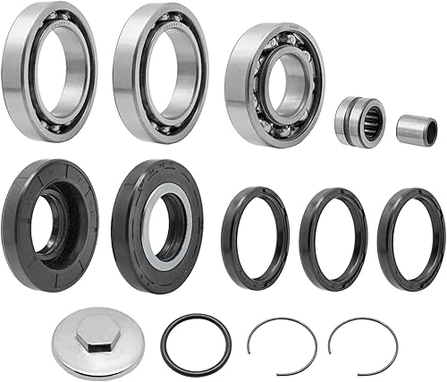 Kit de sellos de rodamientos diferencial trasero para Honda Recon 250 TRX250EX TRX250X TRX250 1997-Up, OEM # 91051-HC4-003 96100-62060-00