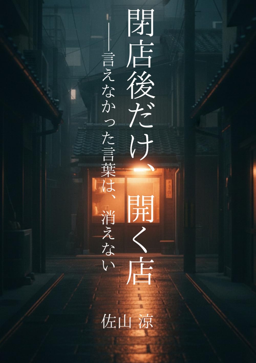 閉店後だけ、開く店: 言えなかった言葉は、消えない