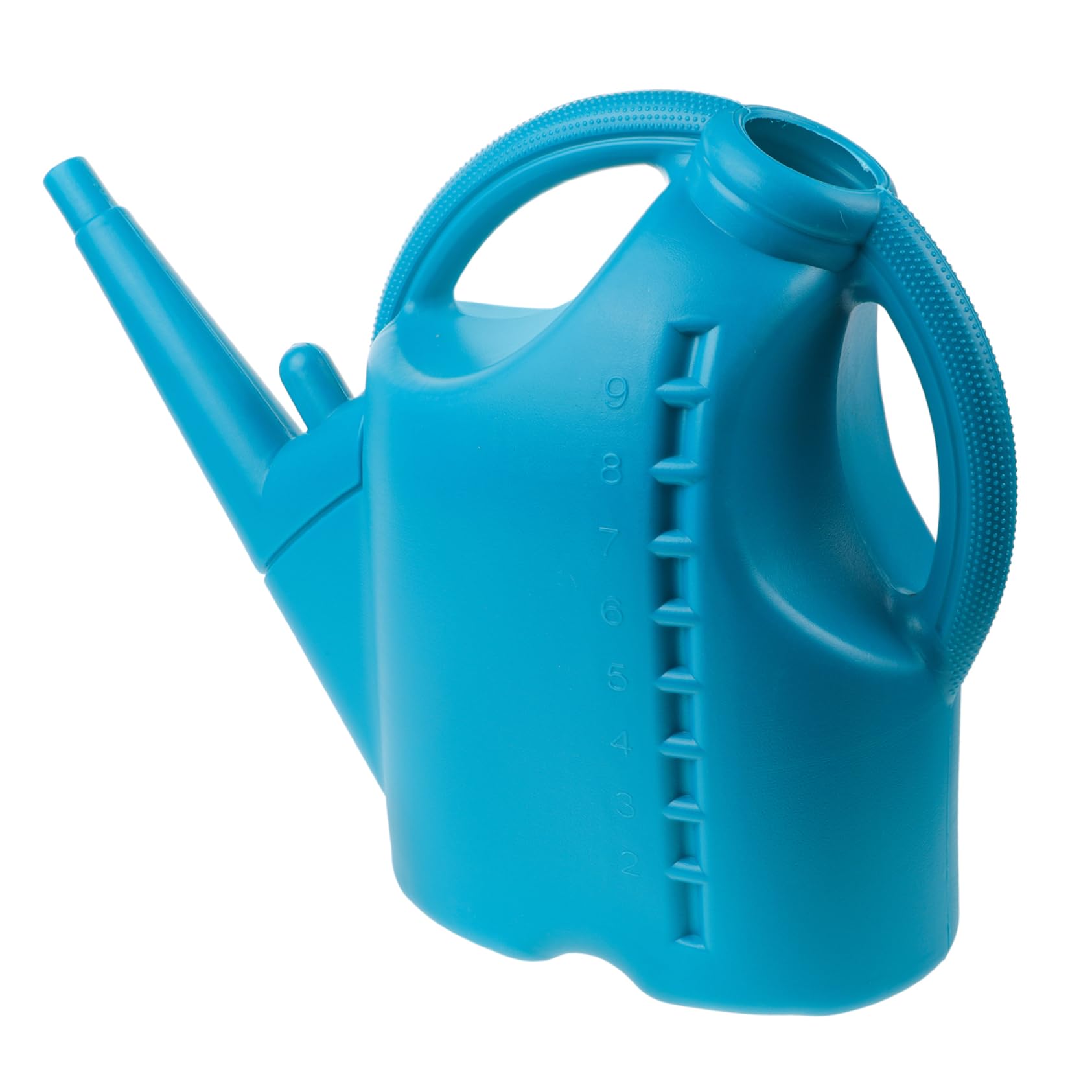 10l Gießkanne aus Kunststoff mit Langem Ausguss für Präzises Gießen | Blau, für Pflanzen und Sukkulenten, Geeignet für Wohnzimmer und Garten