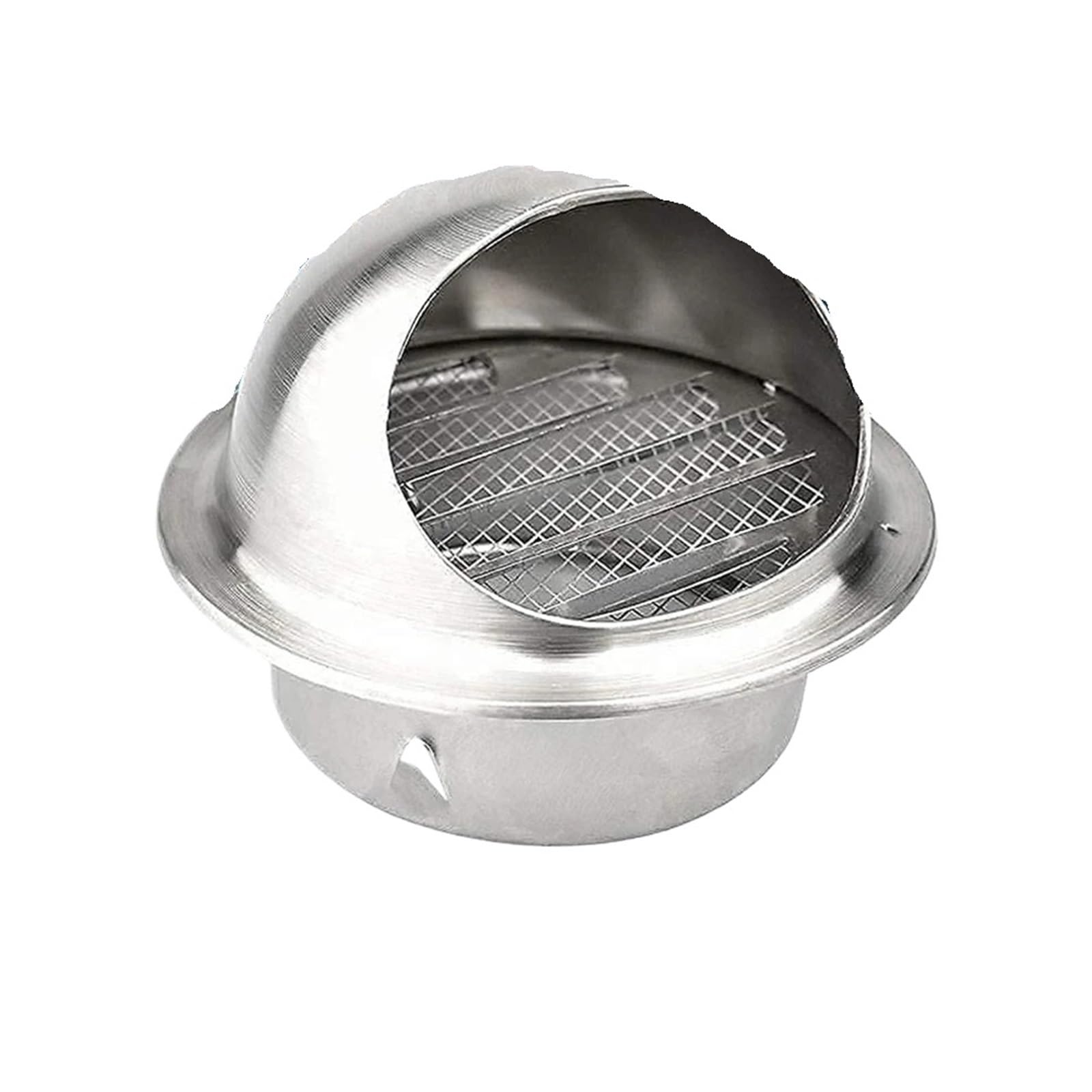 2pcs Ventilation Exhaust Grille Round External Extractor Wall Vent Outlet for Ventilation