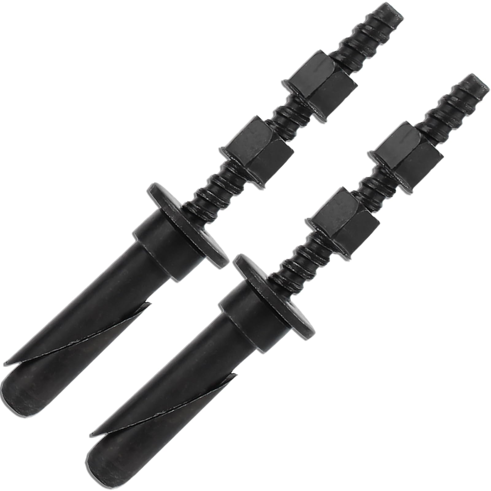 Professional M16 x 165mm Expansion Bolts, Reusable Detachable Concrete Screws Anchor Bolts for Water Drill Diamond Core Drill Anchor for Concrete Brick Masonry Fixings, Carbon Steel Slanted 2Pcs