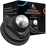 PRIME Fitness Wall Mounted Massage Ball | Cold Therapy | Back Massager | Cryo Stick | Relieve Muscle Pain (360 Massager)