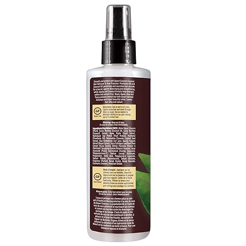 Miniatura 3 de Desert Essence Desfrizador de pelo de coco y protector de calor, 8 onzas líquidas, sin gluten, vegano, libre de crueldad, aceite de coco y extracto