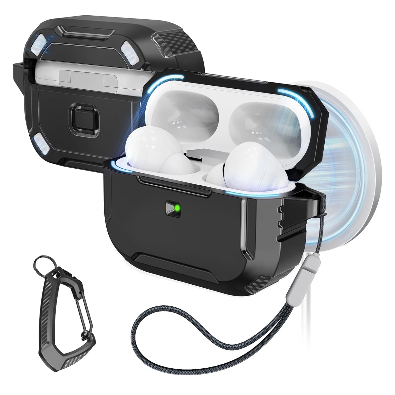 Amazon | MILPROX AirPods Pro2 ケース MagSafe対応 AirPods Pro 第2 