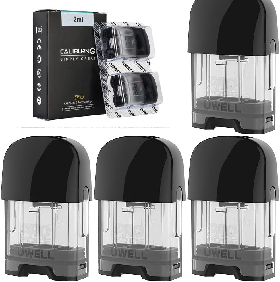 Amazon Caliburn G 交換用空ポッド カートリッジ 2ml (2 個/パック)for Uwell Caliburn G