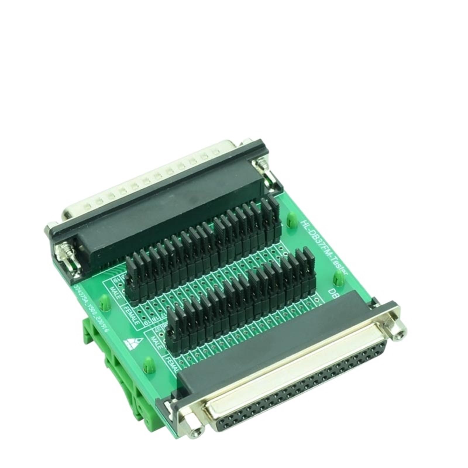 Placa de prueba DB37 D'sub y módulo de diagnóstico direccional para conectores serie DB 7
