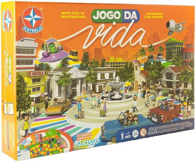 Foto do produto Jogo da Vida Brinquedos Estrela