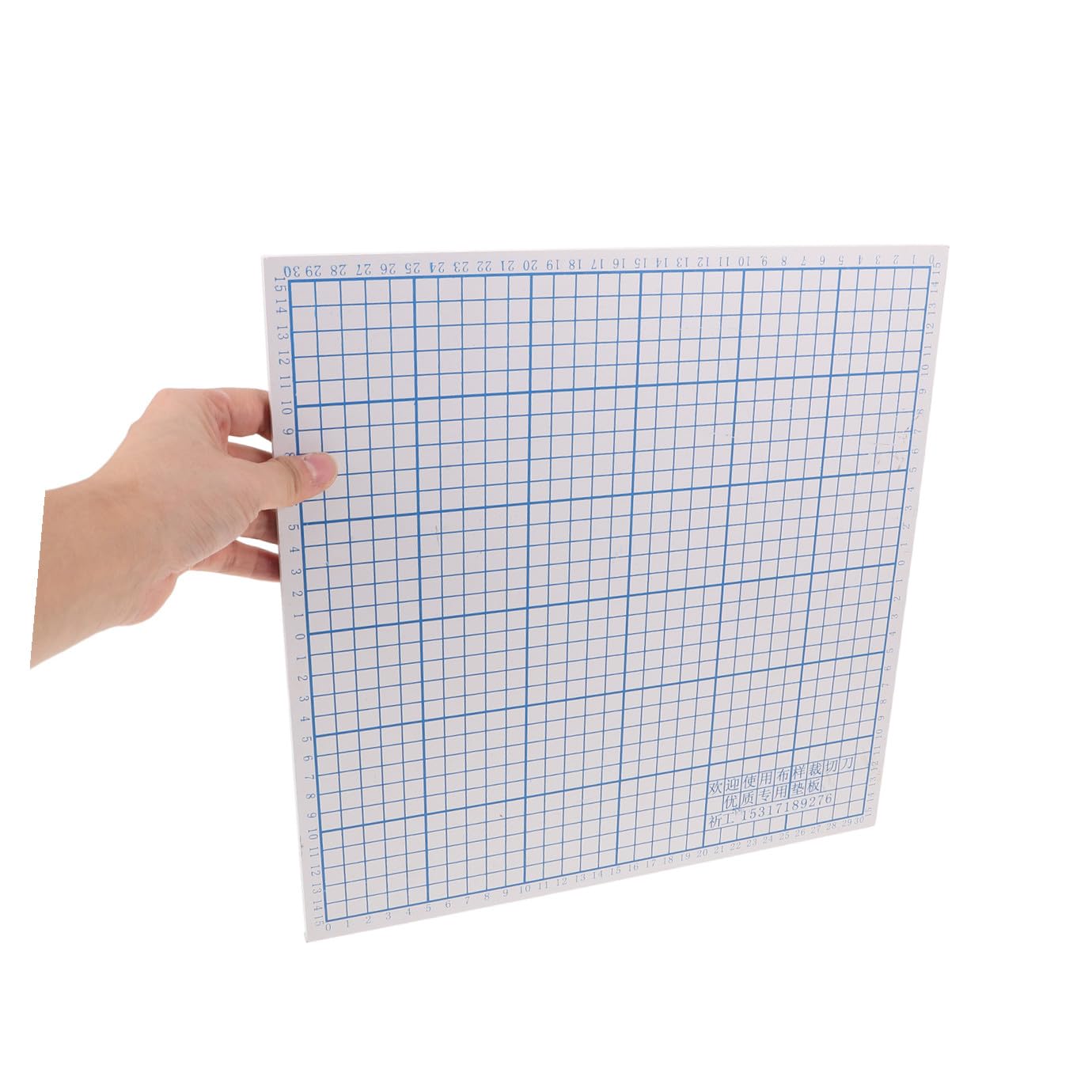 NUOBESTY Tappetino da Taglio in Pvc Tappetino Griglia per Taglierina in Tessuto Accessorio da Cucito Resistente all Usura Antiscivolo Linee Griglia Visibili Leggero e Portatile