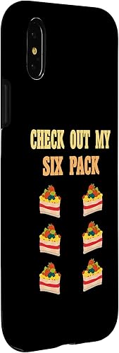 Miniatura 9 de iPhone XS Max Check Out My Six - Estuche para levantamiento de pesas de fresa para hombres y mujeres